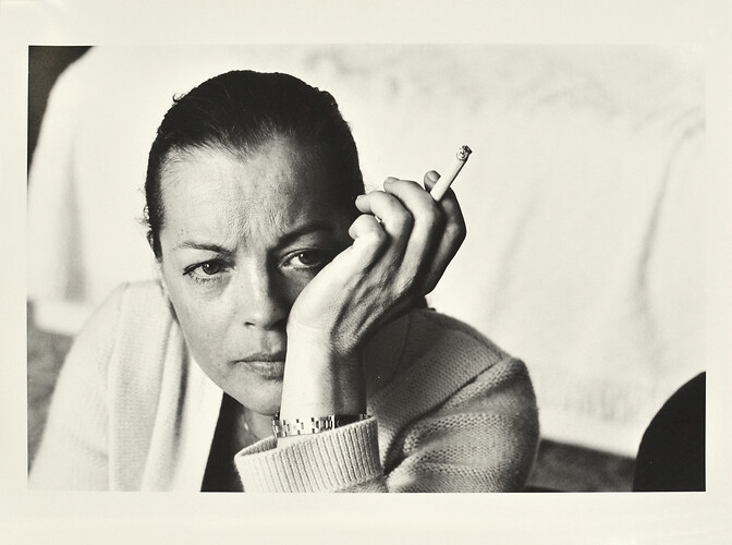 Robert Lebeck: Romy Schneider, Quiberon, 1981. Fotografie 
(griffelkunst)
30cm x 40cm
2010
