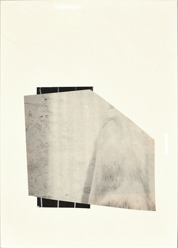 Anne Sterzbach: o.T.. Collage 
Din A4 
(04.08.2014) 2014/2015